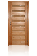 Drzwi wewnętrzne, drewno lite